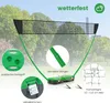 COSTWAY Badminton-Set mit Schlägern, tragbares Produktbild-Vorschau 3