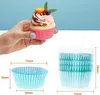 100 teglie per muffin stampi per cioccolato carta da forno Anteprima dell’immagine prodotto 2