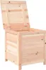 vidaXL Outdoor-Kissenbox 50x50x56 cm Massivholz Tanne Produktbild-Vorschau 5