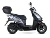 Motorroller Sonic 50 ccm 45 km/h, Euro 5, silber-schwarz, Produktbild-Vorschau 5