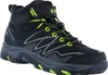 Hi-Tec Blackout Mid WP Jr schwarz/lime Gr. 34 Produktbild-Vorschau 1