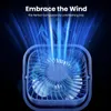 Mini USB Ventilator,Tragbarer Tischventilator mit 360° Produktbild-Vorschau 5
