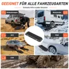 ROSEJANE 2er Set Traktionsmatten für Auto, Anfahrhilfe Produktbild-Vorschau 5