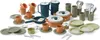 Dantoy BIOplastic grote eetset (donkerblauw/79-delig) Produktbild-Vorschau 1