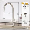 3 in 1 Filterwasserhahn Küche mit Filteranschluss, 360° Produktbild-Vorschau 3