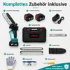 1000W 6/8 Zoll Akku-Kettensäge Brushless Mini Kettensäge, Produktbild-Vorschau 8