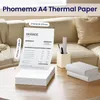 Phomemo A4 à séchage rapide, feuille individuelle, papier Voir les images du produit 6