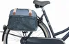 Basil Boheme, Hinten, Fahrradtasche, Polyester, Blau, 18 l, Produktbild-Vorschau 3