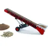 A conveyor belt trailer accessory for toy vehicles, shown with piles of dirt and gravel. Náhled obrázku produktu