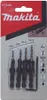 The image shows the packaging of a Makita drill bit set. Podgląd zdjęcia produktu