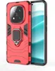 A red phone case with a ring holder is shown against a white background. Náhled obrázku produktu