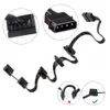 P37C IDE Molex auf 5x SATA Stromkabel Adapter – 60 cm Produktbild-Vorschau 4