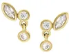 Boucles d'oreilles pendentif Fossil Gold Collection Ellis - Voir les images du produit 2
