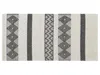 BELIANI Teppich Läufer Beige / Grau Wolle Rechteckig 80 x Produktbild-Vorschau 4