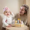 Tkaninowa korona urodzinowa Little Dutch z różowymi Podgląd zdjęcia produktu 6