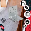 KOTARBAU® 25er Set Winkelverbinder Regalwinkel 50x50x50mm Produktbild-Vorschau 8