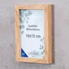 10er Set Portrait Bilderrahmen  EU 10x15 Eiche Optik Natur Produktbild-Vorschau 3