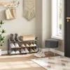 WOLTU Schuhablage Schuhregal Ständer, 3 Schicht für 12 Produktbild-Vorschau 2