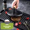 Hi Nature™ Burgerpresse Gusseisen 17,6 cm – Großer Burger Produktbild-Vorschau 5
