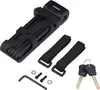 Antivol pliable Relaxdays pour vélo, en acier, antivol Voir les images du produit 1
