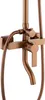 Set Doccia REA ARGUS Brush Copper Anteprima dell’immagine prodotto 2