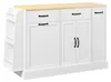 Sideboard Kommode Anrichte mit Mülleimerfach & Gewürzregal, Produktbild-Vorschau 12