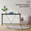 IvoQ Sidetable Nero – Tavolo consolle – Tavolino da Anteprima dell’immagine prodotto 4