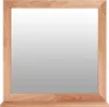 vidaXL Lustro ścienne 55x55 cm z litego drewna orzechowego Podgląd zdjęcia produktu 1
