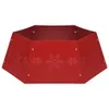 The Living Store Sukně na vánoční stromek červená Ø68x25 cm Náhled obrázku produktu 2