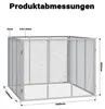 Compostiera Wiltec 100 x 100 x 80 cm, compostiera da Anteprima dell’immagine prodotto 10