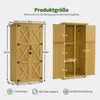 M MCombo Gartenschrank Holz, Gartenhaus Klein Wetterfest, Produktbild-Vorschau 3