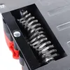 A close-up view of the cutting mechanism of a renovation tool, showing multiple sharp blades arranged on a rotating shaft. Podgląd zdjęcia produktu