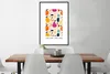 MuchoWow® Gerahmtes Poster Gutes Essen, gute Laune - Produktbild-Vorschau 3