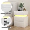 Table de nuit avec éclairage LED hauteur 55 cm avec 3 Voir les images du produit 4