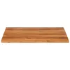 vidaXL Plateau de table 70x70x3,8 cm Carré bois massif Voir les images du produit 2