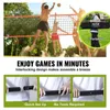 VEVOR Rete da Pallavolo Regolabile in Altezza, 9,7 x 2,4 m Anteprima dell’immagine prodotto 5
