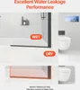 VEVOR Porta per bagno-doccia senza telaio (864 x 1397 mm/W Anteprima dell’immagine prodotto 5
