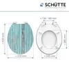 SCHÜTTE WC Sitz BLUE WOOD HG mit MDF Holzkern, Produktbild-Vorschau 7