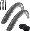 2 x Schwalbe Road Cruiser Schwarz Reflex Fahrradreifen Produktbild-Vorschau 1