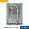 Exquisit Geschirrspüler GSP6312-030D silber | Spülmaschine Produktbild-Vorschau 6