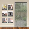 Fliegengitter magnetisch 100x230 cm Schwarz Ultradünn Produktbild-Vorschau 8
