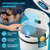 MONZANA® Mülleimer Küche mit Sensor Leise 30L Edelstahl USB Produktbild-Vorschau 4