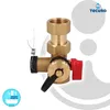 tecuro Messing-Kappenventil DN 20 (3/4), mit Produktbild-Vorschau 2