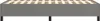 vidaXL Boxspringbettgestell Dunkelgrau 90x200 cm Stoff Produktbild-Vorschau 5