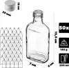 Fiaschetta KADAX 200ml, 50 pezzi, bottigliette di vetro con Anteprima dell’immagine prodotto 3
