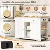 Isola da cucina okwish con piano estendibile, bancone con Anteprima dell’immagine prodotto 8