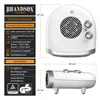 Brandson elektrische verwarming, 2000 W, met thermostaat, Productafbeelding-voorbeeld 2