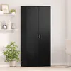 vidaXL Vysoká skříňka vzhled černého dubu 80 x 39 x 178 cm Náhled obrázku produktu 2