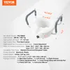 Alza sedile VEVOR, altezza 12,7 cm, portata 158 kg, per wc Anteprima dell’immagine prodotto 7