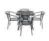 ROJAPLAST Gartentisch ZWMT-80, 80 cm Produktbild-Vorschau 5